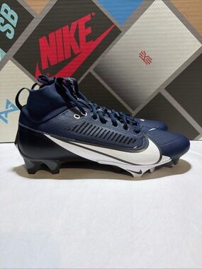 Nike Vapor Edge Pro 360 2 TB Football Cleats Navy Blue FN7759-400 Men’s Size 9.5